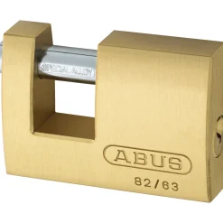 Hængelåse ^ Abus 82 82/63 HÆNGELÅS 64X45X18,5 MM MESSING 1 STK