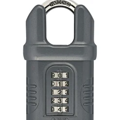 KODEHÆNGELÅS 158CS/65 HÆNGELÅS 65 MM GRÅ 1 STK>Abus Clearance