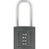 KODEHÆNGELÅS 158/50 HB80 HÆNGELÅS 121X52X80 MM GRÅ 1 STK>Abus Online