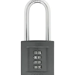 KODEHÆNGELÅS 158/50 HB80 HÆNGELÅS 121X52X80 MM GRÅ 1 STK>Abus Online