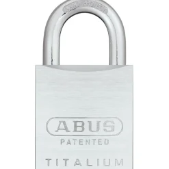 Hængelåse ^ Abus NX21 N1L492-VSH83 HÆNGELÅS NIKKEL SÆT