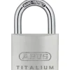 Hængelåse ^ Abus 64TI/40 HÆNGELÅS 40 MM SØLV 1 STK