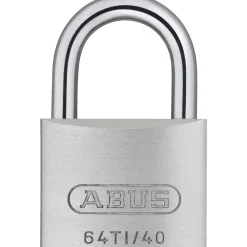 64TI/40 HÆNGELÅS 62X40X15 MM SØLV 2 STK>Abus New
