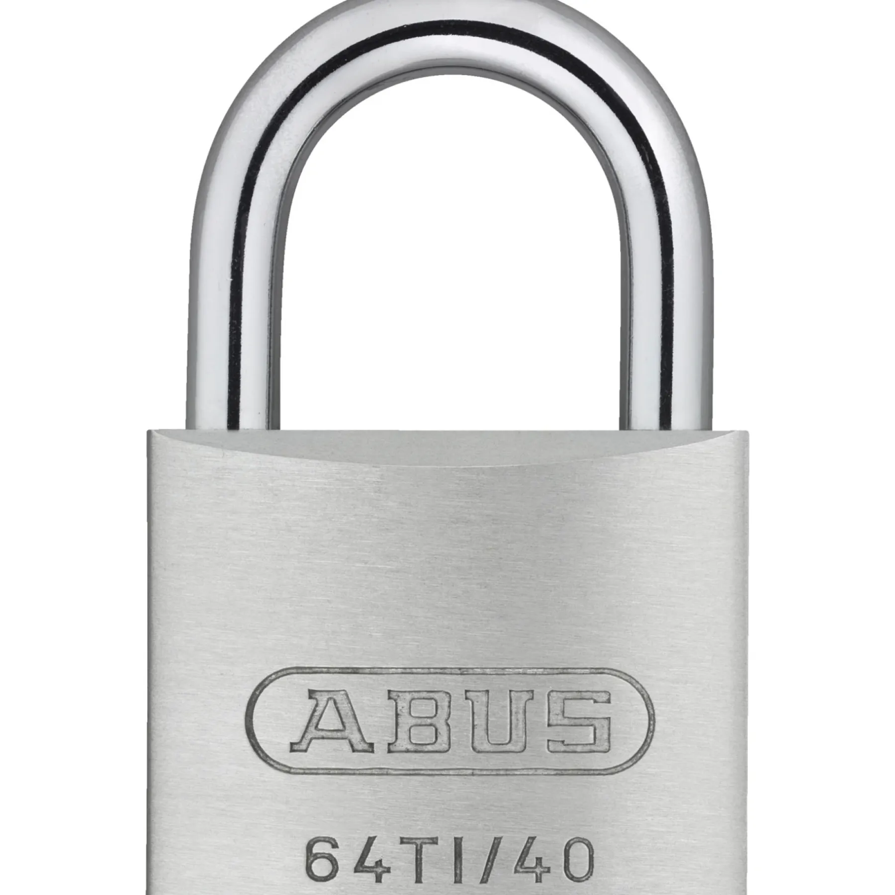 Hængelåse ^ Abus 64TI/40 HÆNGELÅS 62X40X15 MM SØLV 1 STK