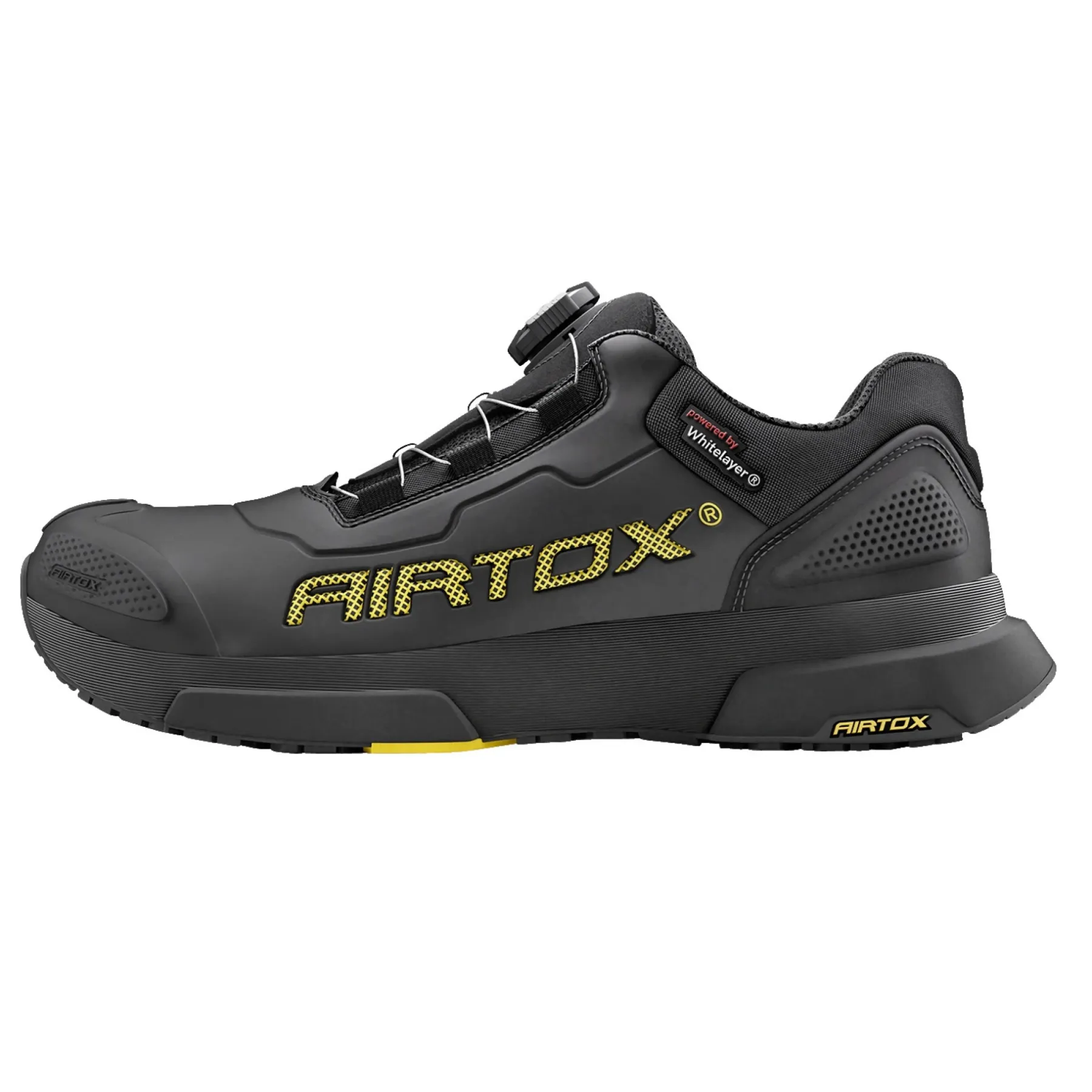 Fodtøj ^ Airtox FORMULA FS55 SIKKERHEDSSKO SORT 43