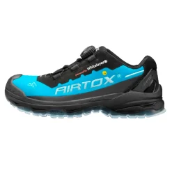 Fodtøj ^ Airtox TRANSAM TX22 SIKKERHEDSSKO SORT/TURKIS 43