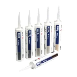 Fliseklæb & Fugemasse ^ Alfix M-SILICONE FUGEMASSE LYSEGRÅ 0,3 L