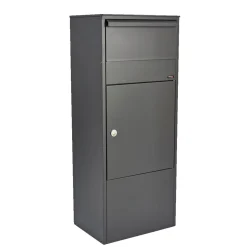 Postkasser & Standere ^ Allux 800 PAKKEPOSTKASSE ANTRACIT