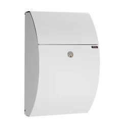 Postkasser & Standere ^ Allux 7000 POSTKASSE HVID