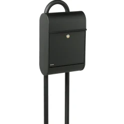 Postkasser & Standere ^ Allux 8900 POSTKASSE SORT