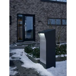 Postkasser & Standere ^ Allux BJØRN PAKKEPOSTKASSE SORT/GRÅ