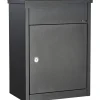 Postkasser & Standere ^ Allux 560S PAKKEPOSTKASSE SORT