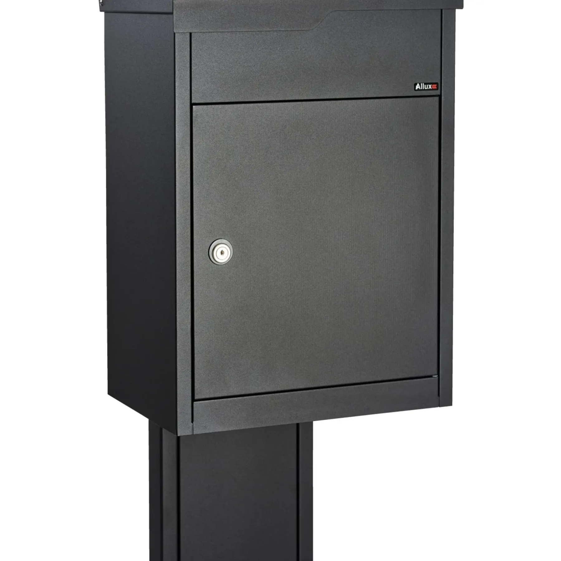 Postkasser & Standere ^ Allux 560S PAKKEPOSTKASSE SORT