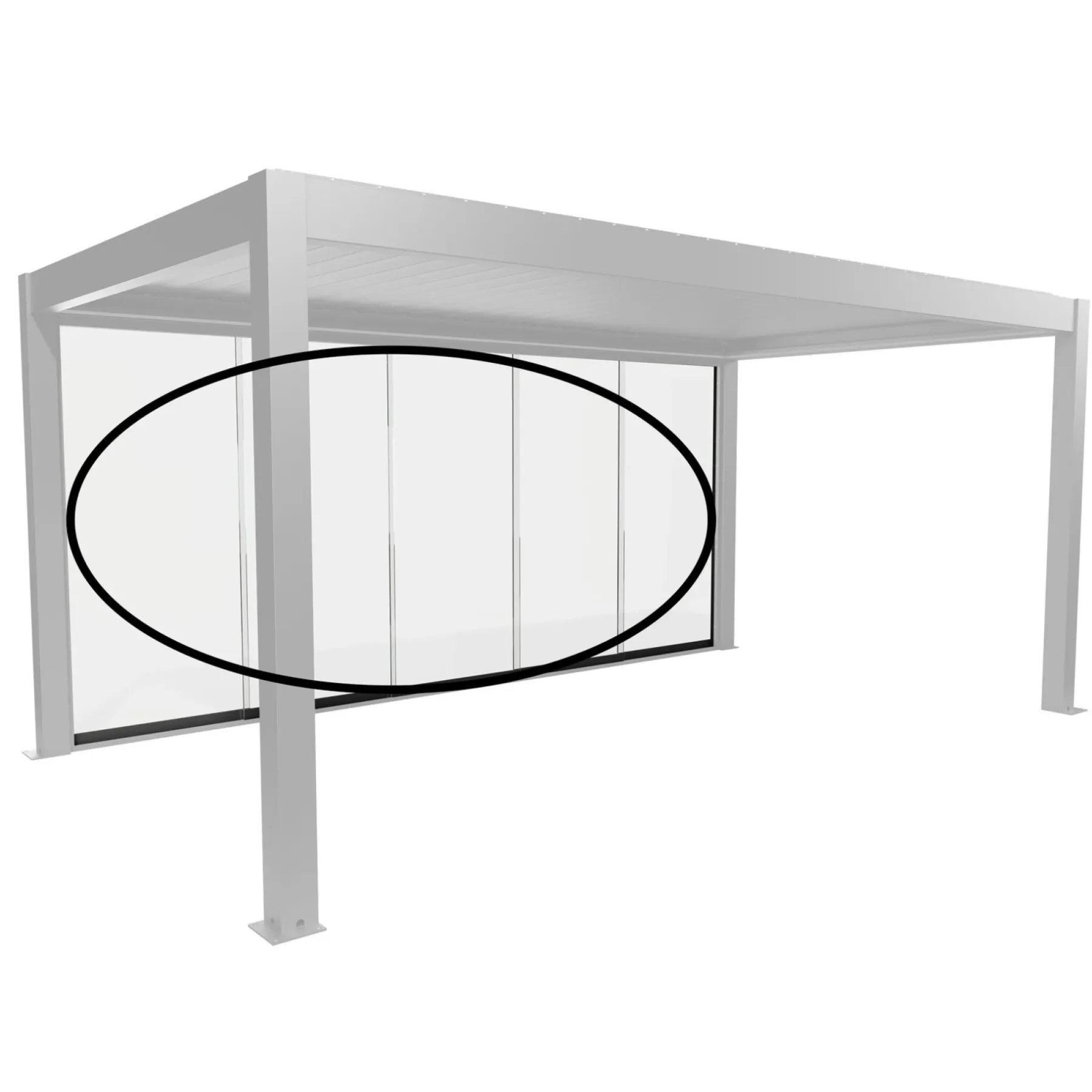 Pavilloner ^ Biohort PERGOLA 5.53 X 3.12 M