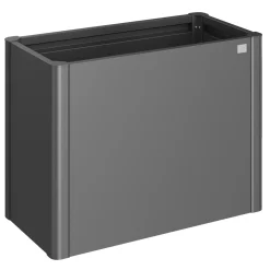 Højbede & Plantekasser ^ Biohort 1X0,5 HØJBED MØRKEGRÅ METALLIC 77 X 53 X 102 CM