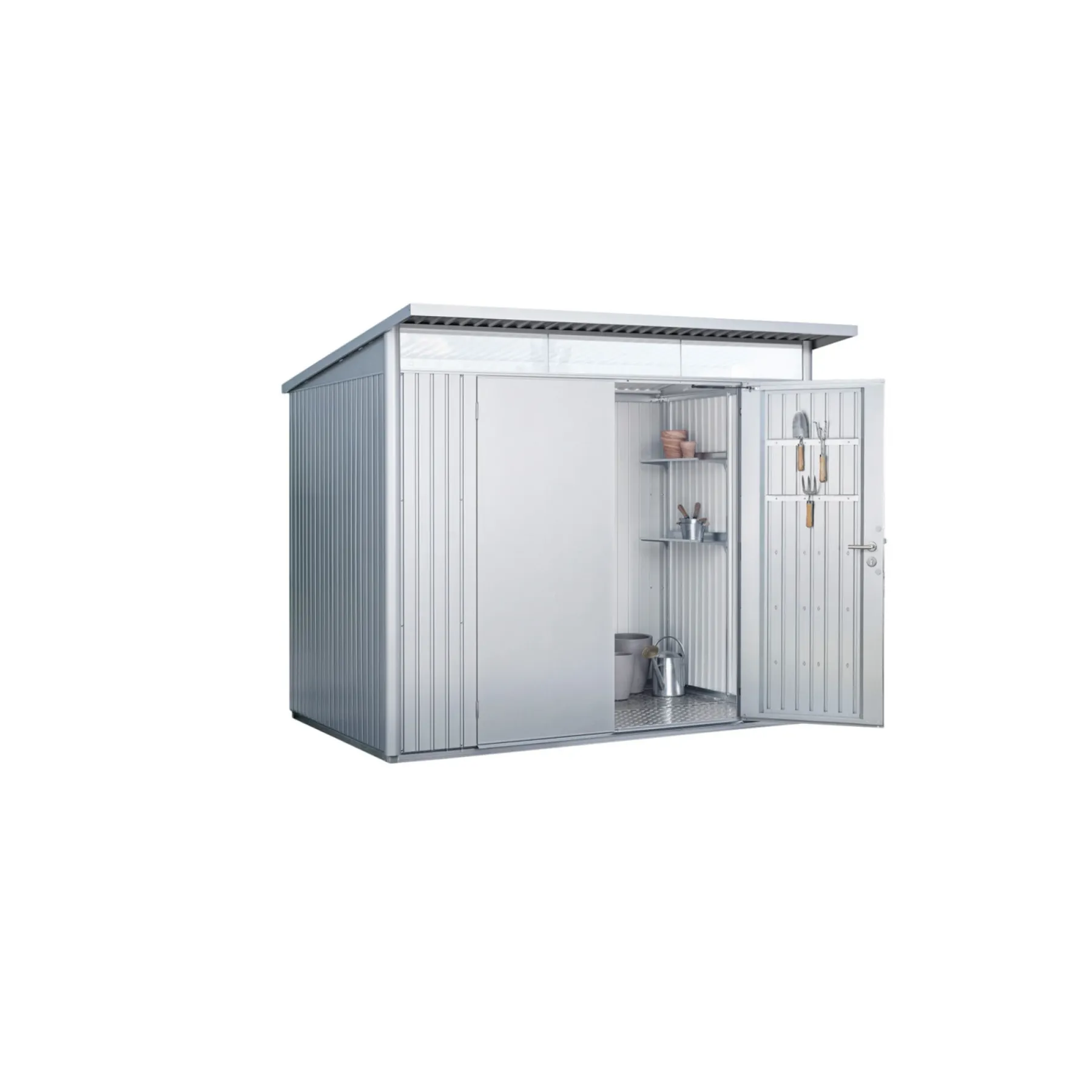 AVANTGARDE A5 REDSKABSRUM SØLV METALLIC 5,72 M2>Biohort Discount