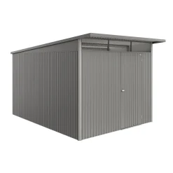 Stålskure ^ Biohort AVANTGARDE ECO A4 REDSKABSRUM SØLV 5,9649