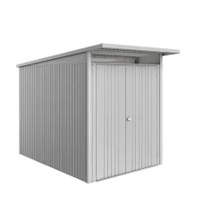 Stålskure ^ Biohort AVANTGARDE ECO A3 REDSKABSRUM SØLV 4,5489