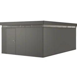 Stålskure ^ Biohort CASANOVA CASANOVA REDSKABSRUM MØRKEGRÅ METALLIC 27,09 M2