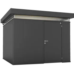 Stålskure ^ Biohort CASANOVA CASANOVA REDSKABSRUM MØRKEGRÅ METALLIC 10,89 M2