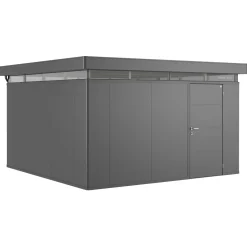 Stålskure ^ Biohort CASANOVA CASANOVA REDSKABSRUM MØRKEGRÅ METALLIC 18,49 M2