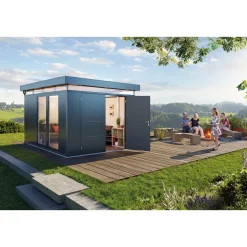 CASANOVA CASANOVA REDSKABSRUM MØRKEGRÅ METALLIC 20,79 M2>Biohort Outlet