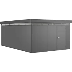 Stålskure ^ Biohort CASANOVA CASANOVA REDSKABSRUM MØRKEGRÅ METALLIC 27,09 M2