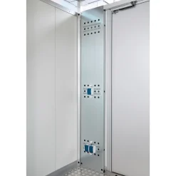 Stålskure ^ Biohort CASANOVA GALVANISERET PANEL GALVANISERET