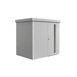 NEO 1B STANDARD DØR REDSKABSRUM SØLV METALLIC 3,61 M2>Biohort Hot