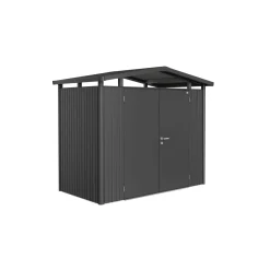 PANORAMA P1 REDSKABSRUM MØRKEGRÅ METALLIC 4,31 M2>Biohort Discount