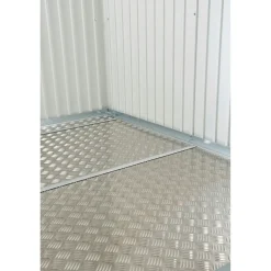 Stålskure ^ Biohort TILBEHØR STR. 90 GULVPANEL ALUMINIUMSGRÅ