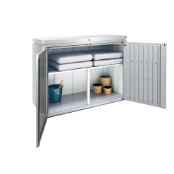 TILBEHØR TIL HIGHBOARD STR. 160 HYLDE ALUMINIUMSGRÅ>Biohort Discount
