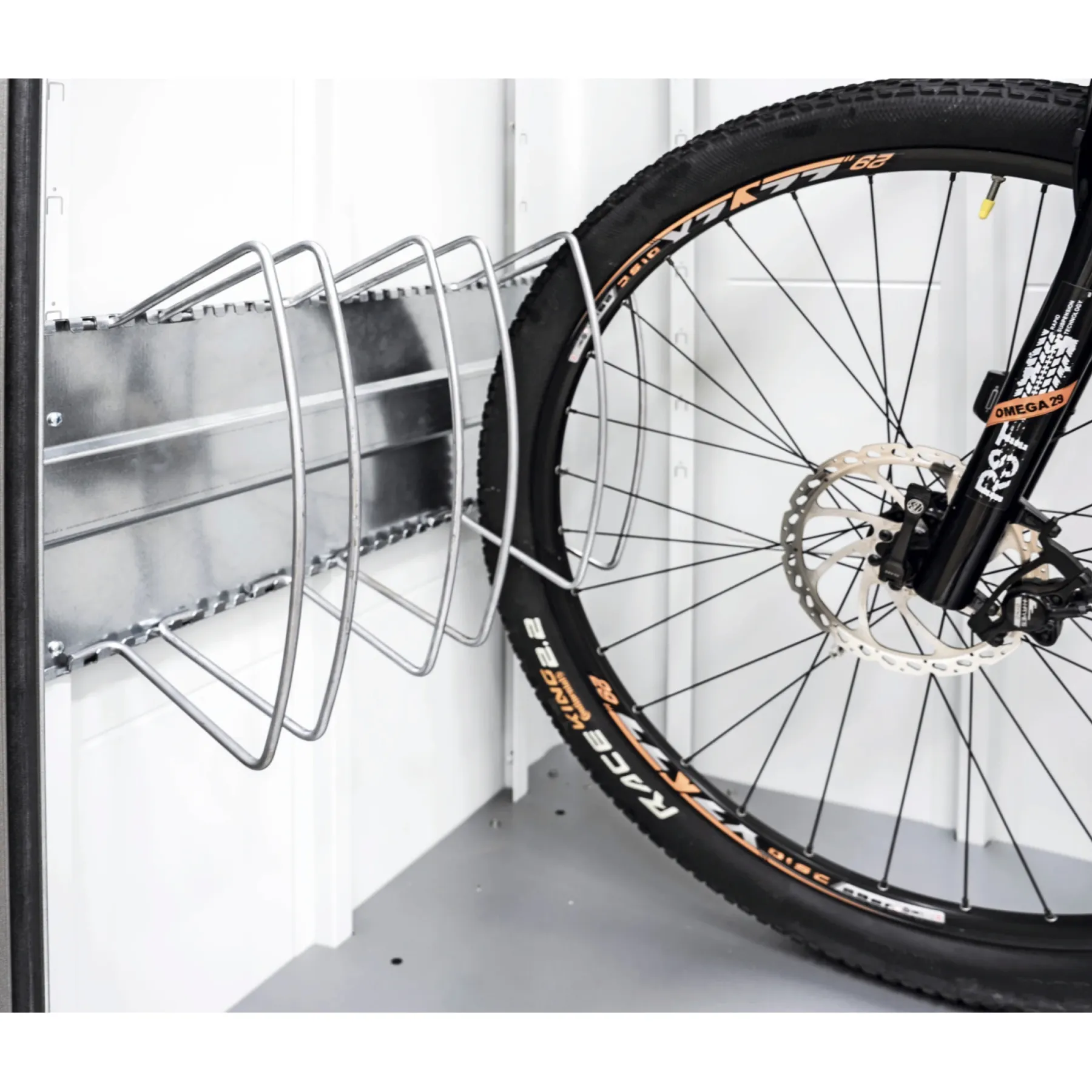 Stålskure ^ Biohort TILBEHØR TIL STOREMAX 200 CYKELSTATIV STÅL