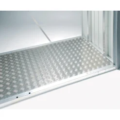 Brændely ^ Biohort WOODSTOCK 300 GULVPANEL SØLV 1,98 M2