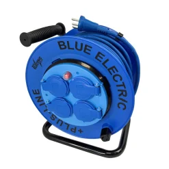 FAST KERNE 3X1,5MM² KABELTROMLE M/JORD 25 M>BLUE ELECTRIC Best