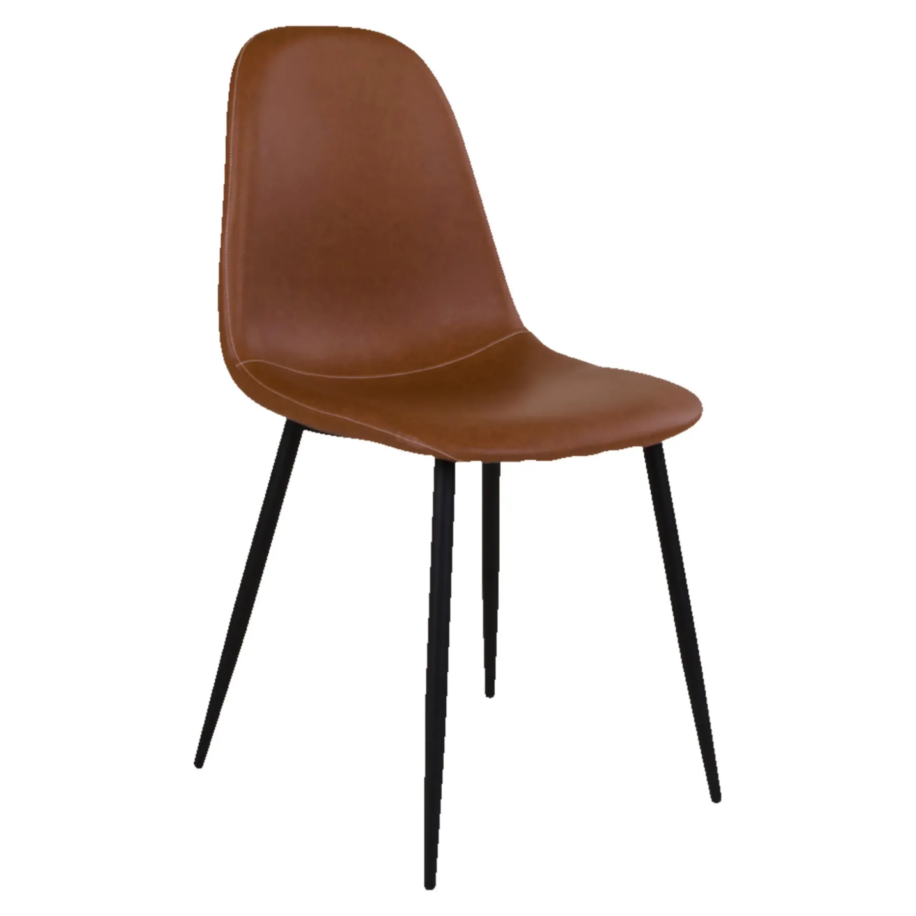 Bolig Møbler ^ Boliginteriør BOLIGINTERIØR FREJA SPISESTOL BRUN/SORT 88 X 47 X 55 CM