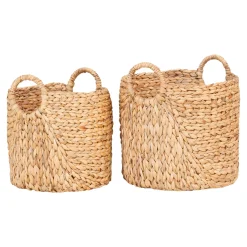 Boligindretning ^ Boliginteriør BOLIGINTERIØR VANDHYACINT KURVESÆT NATUR H30/H35 CM