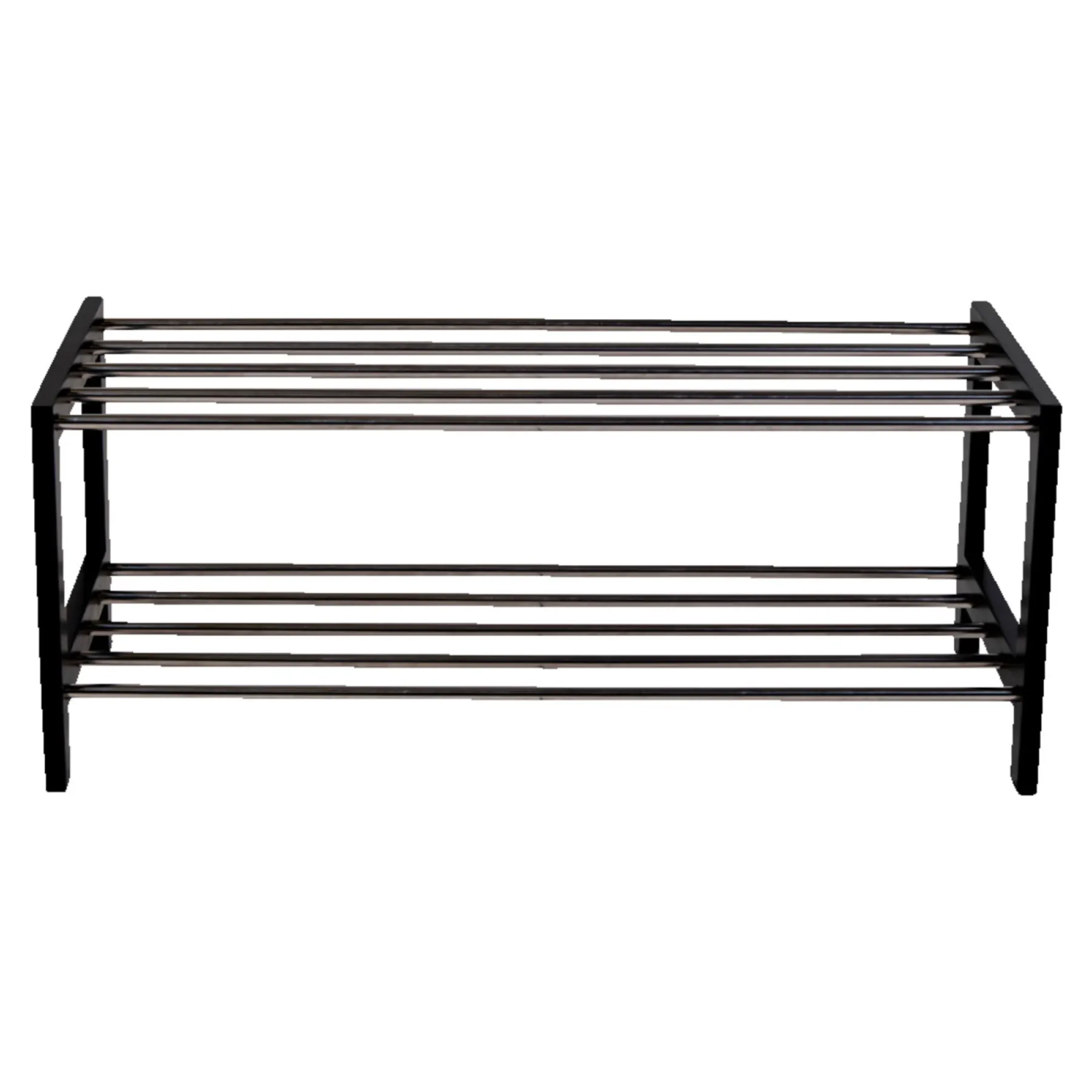 BOLIGINTERIØR DINA SKOREOL SORT/KROM 34 X 32 X 78 CM>Boliginteriør Hot