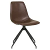 BOLIGINTERIØR LEA SPISESTOL BRUN/SORT 86 X 48 X 56 CM>Boliginteriør Sale