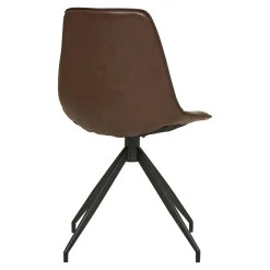 BOLIGINTERIØR LEA SPISESTOL BRUN/SORT 86 X 48 X 56 CM>Boliginteriør Sale