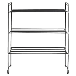 BOLIGINTERIØR SKOREOL SORT 25 X 49.50 CM>Boliginteriør Outlet
