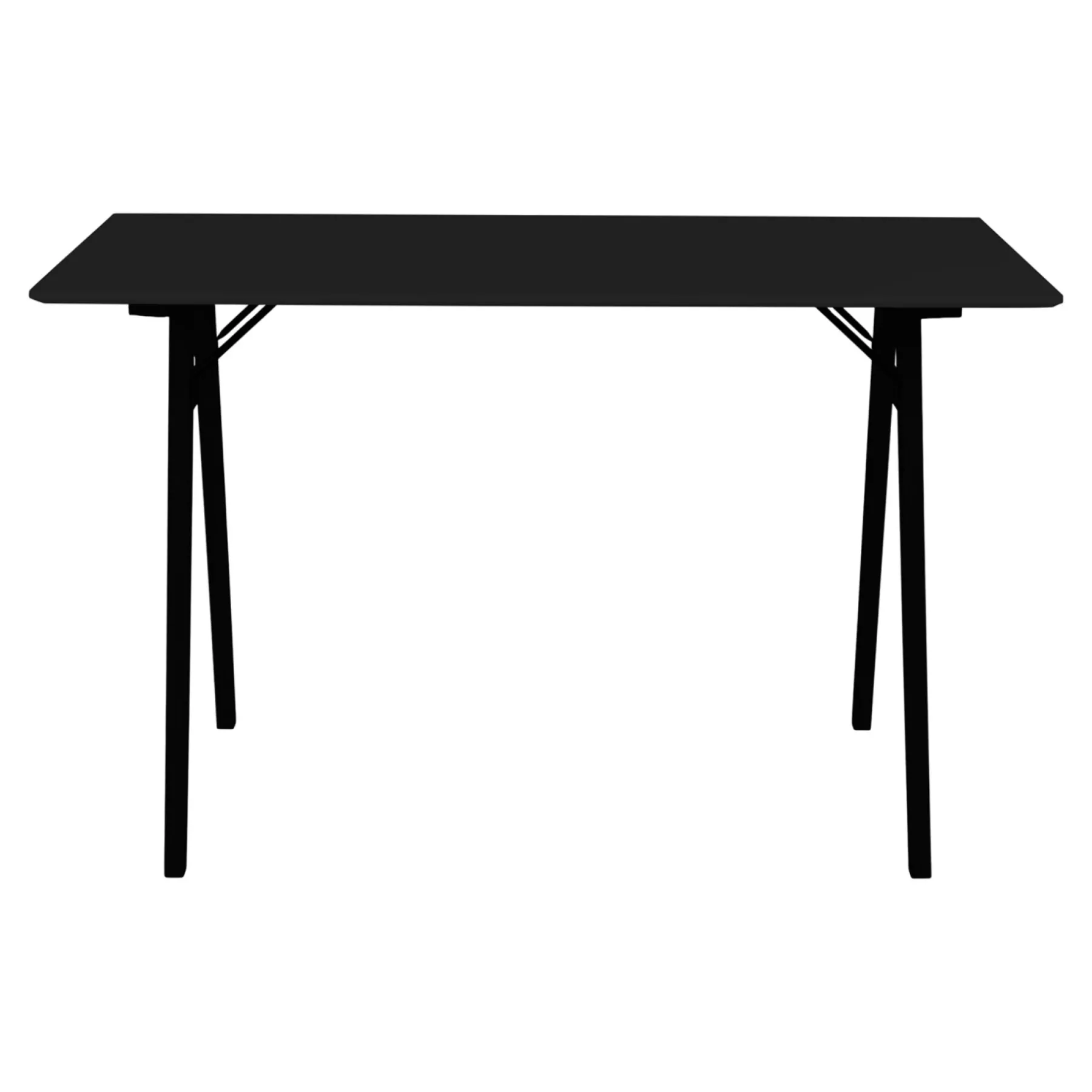 BOLIGINTERIØR SKRIVEBORD SORT 60 X 120 CM>Boliginteriør Online