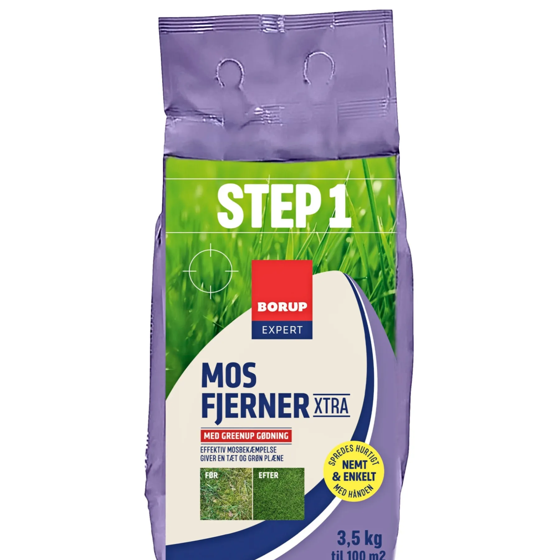 Bekæmpelsesmidler ^ Borup Expert MOSFJERNER 3,5KG