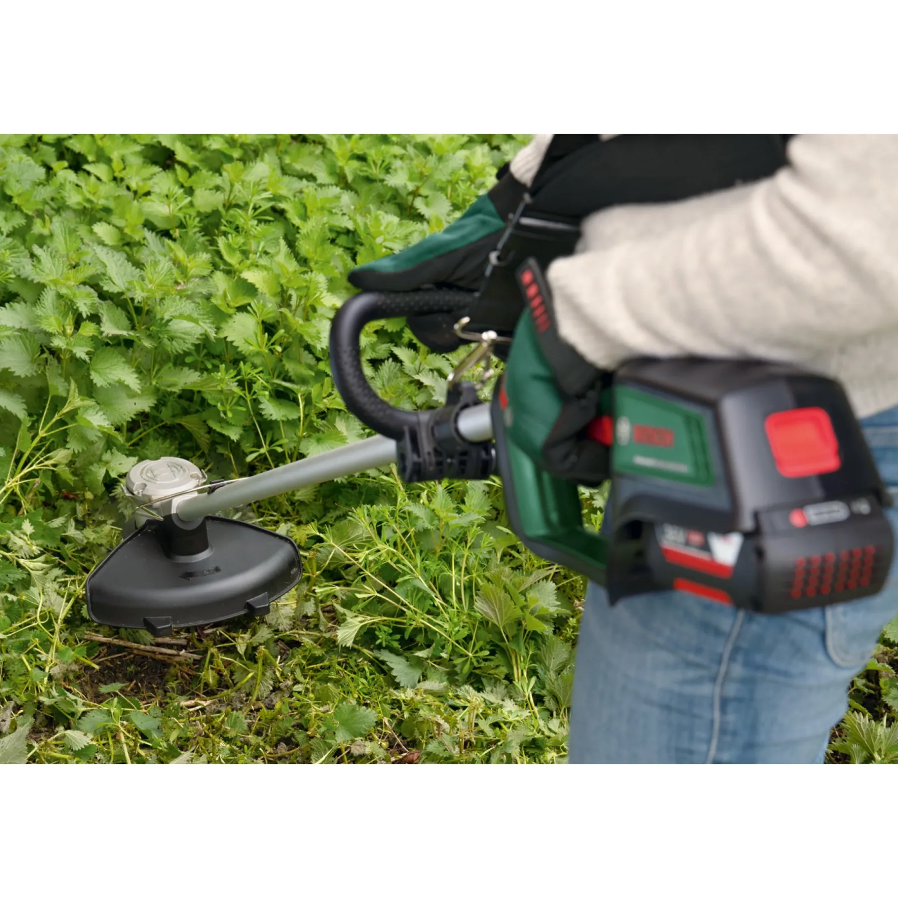Buskryddere ^ Bosch ADVANCEDBRUSHCUT 36V-23-750 BUSKRYDDER AKKU 36,0 V MED BATTERI