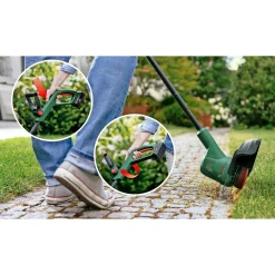 Græstrimmere ^ Bosch EASY EASYGRASSCUT 18V-26 GRÆSTRIMMER 26 CM 18,0 V UDEN BATTERI OG LADER