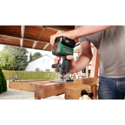 Fræsere & Høvle ^ Bosch ADVANCEDTRIMROUTER 18V-8 KANTFRÆSER AKKU