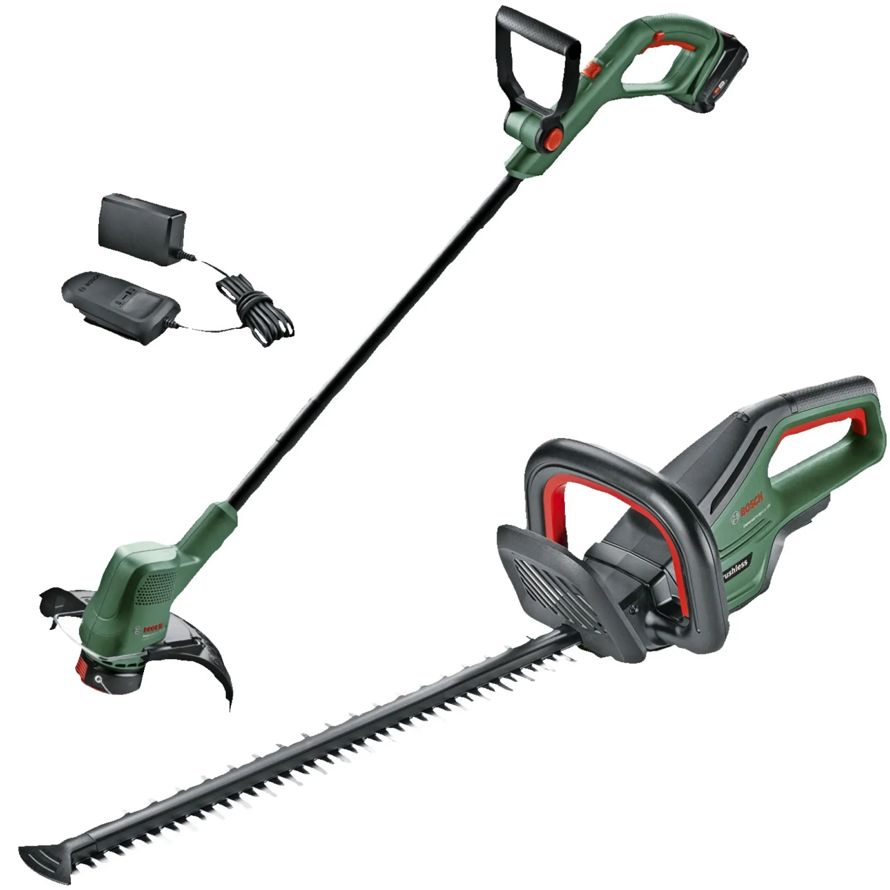 GRÆSTRIMMER/HÆKKEKLIPPER/BATTERISÆT>Bosch Discount