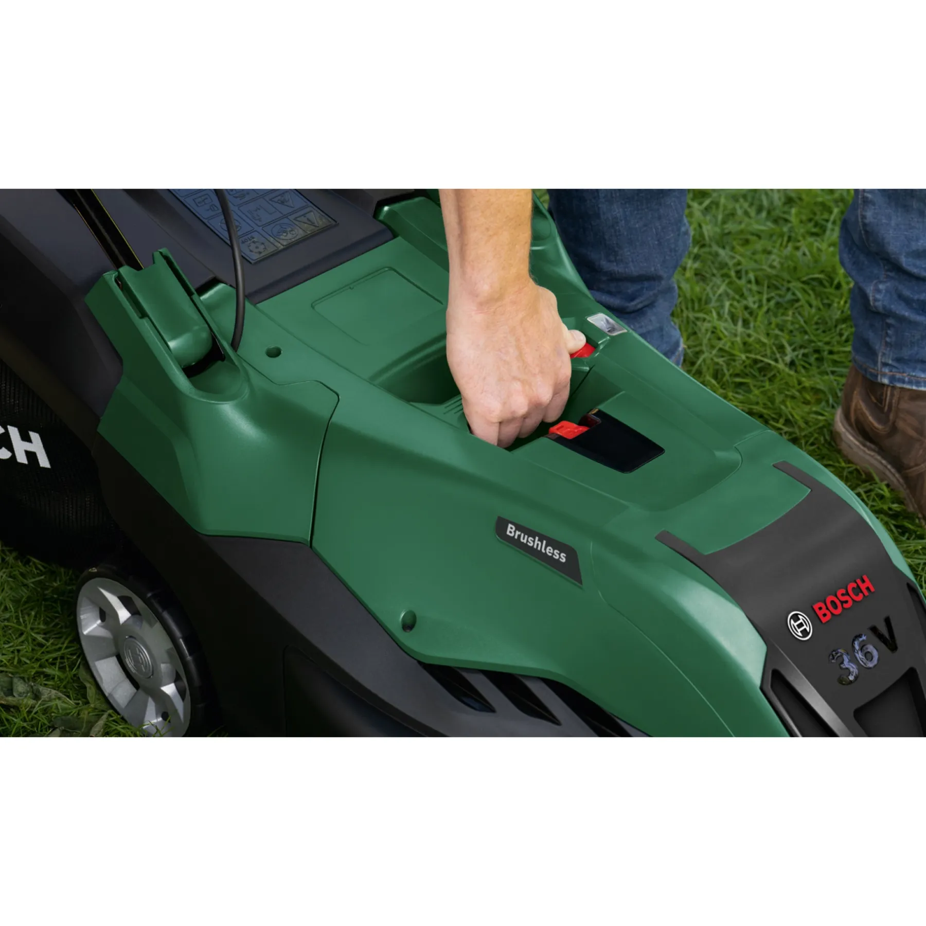 PLÆNEKLIPPER AKKU 36,0 V MED BATTERI OG LADER>Bosch Sale
