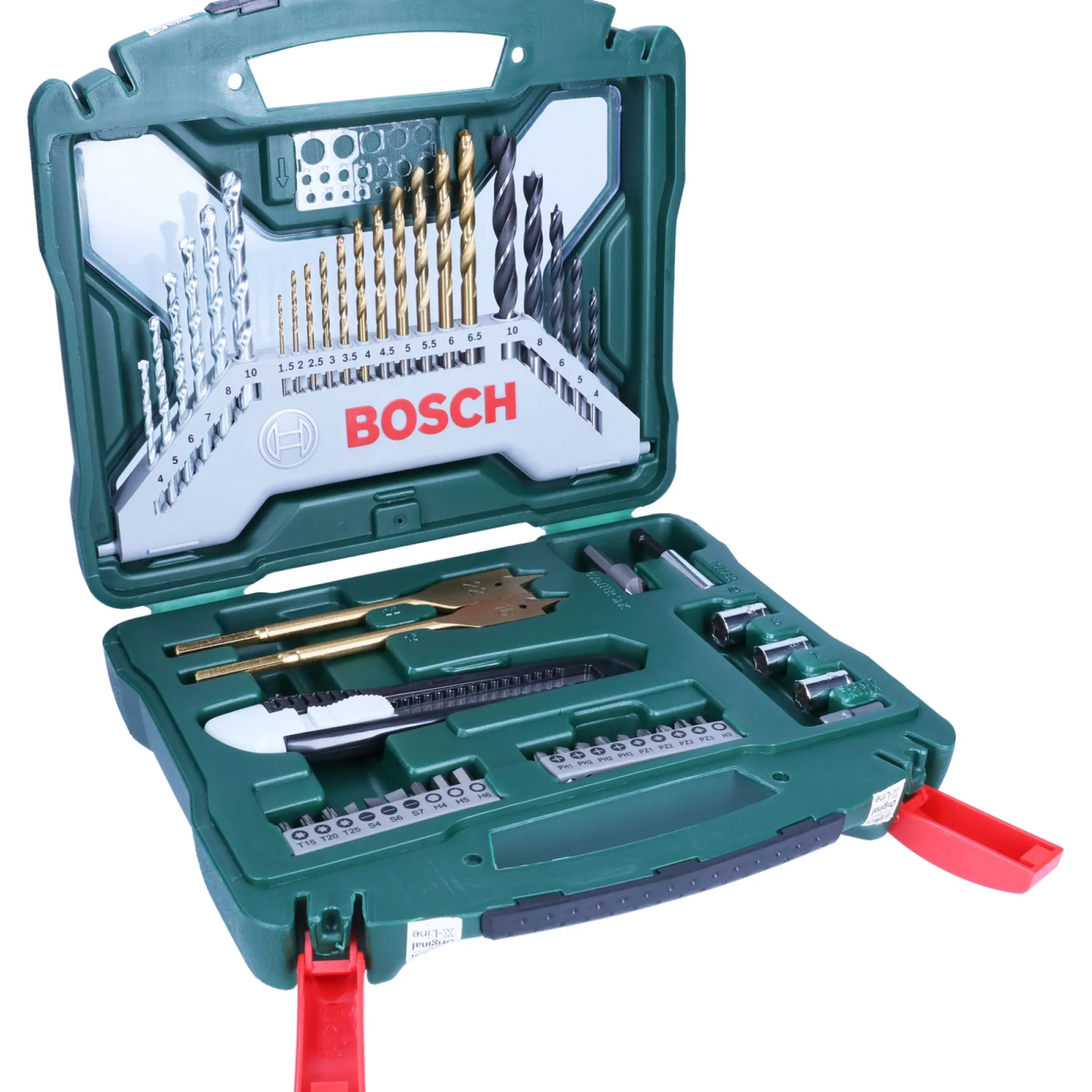 Tilbehør Elværktøj ^ Bosch PRO 2607019327 BOR-/BITSSÆT 50 DELE