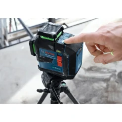 Måleværktøj ^ Bosch PRO GLL 80-33 G LINJELASER 30 M / MED MODTAGER 80 M